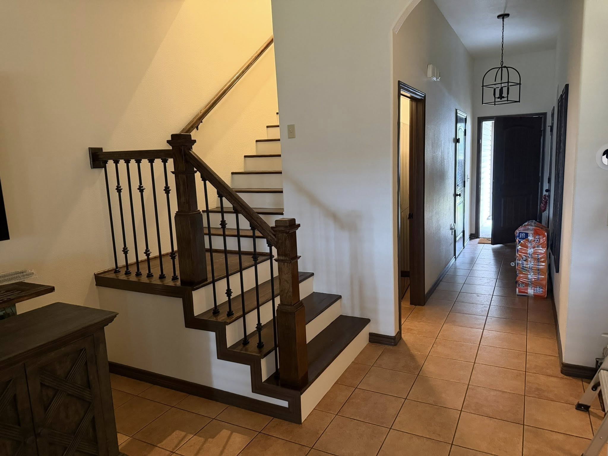 Custom staircase built by Krown